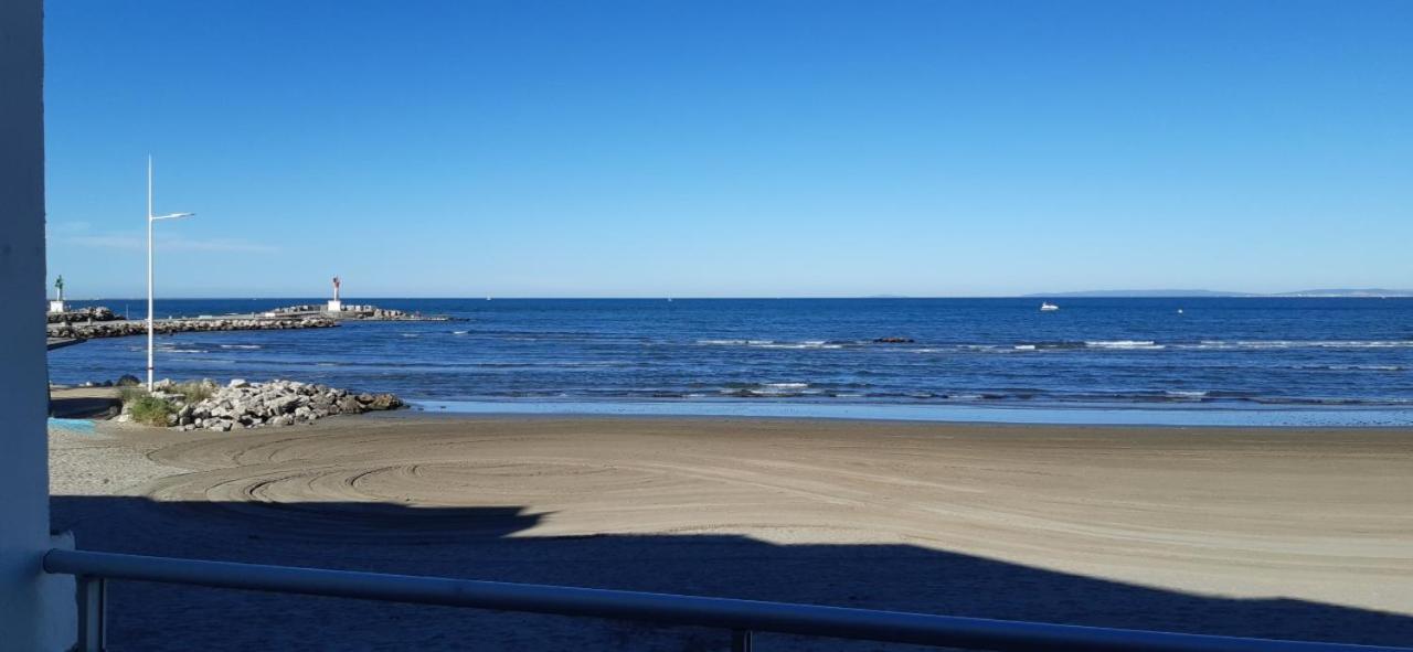 As22244- P4 Vue Mer, Sur La Plage A 2 Pas Du Centre Ville Avec Parking Prive Le Grau-du-Roi Kültér fotó