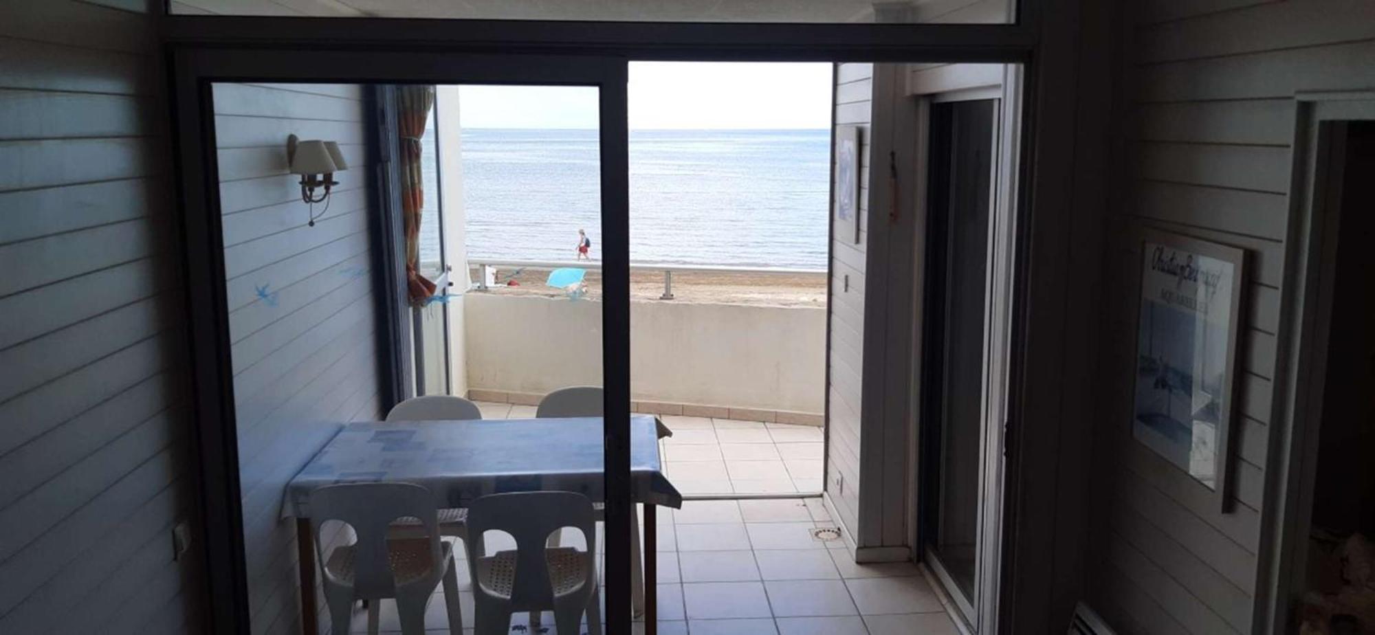 As22244- P4 Vue Mer, Sur La Plage A 2 Pas Du Centre Ville Avec Parking Prive Le Grau-du-Roi Kültér fotó