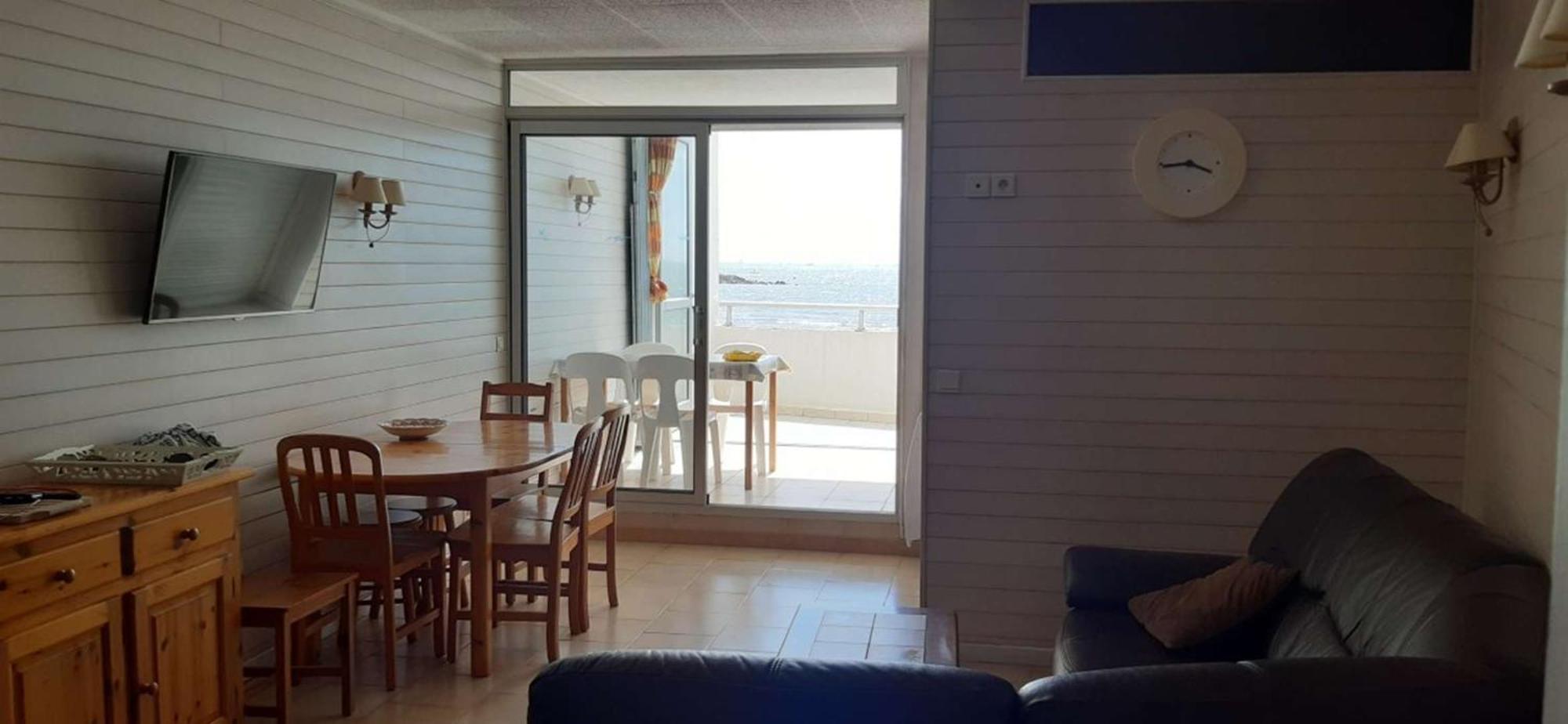 As22244- P4 Vue Mer, Sur La Plage A 2 Pas Du Centre Ville Avec Parking Prive Le Grau-du-Roi Kültér fotó